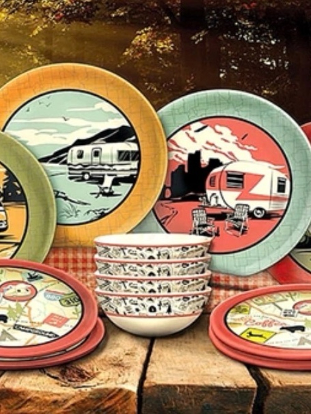 Camp Casual 24-piece Dishware